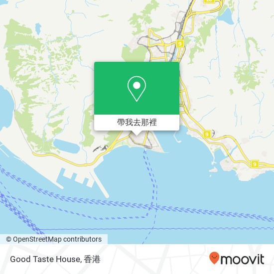 Good Taste House, 香港特别行政区地圖