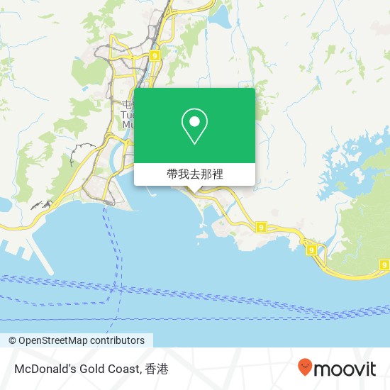 McDonald's Gold Coast, Castle Peak Rd - So Kwun Wat地圖