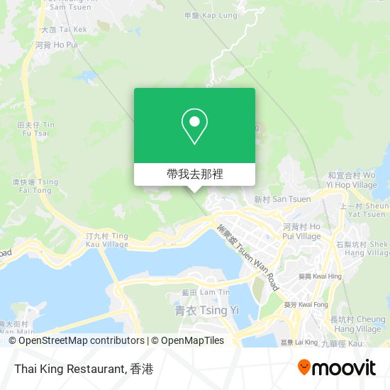 Thai King Restaurant地圖