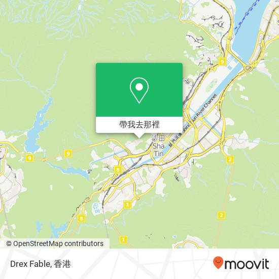 Drex Fable, 香港特别行政区地圖