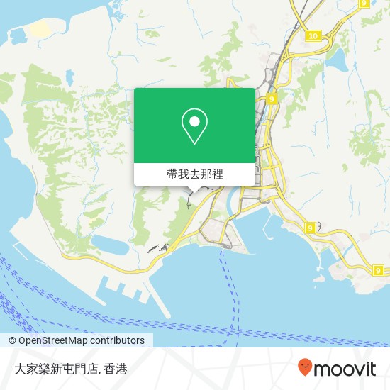 大家樂新屯門店, Tun Qing Li 55地圖