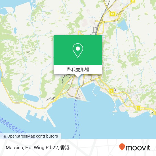 Marsino, Hoi Wing Rd 22地圖
