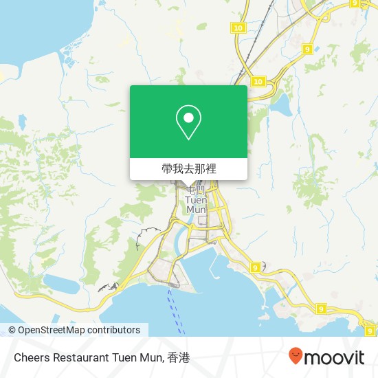 Cheers Restaurant Tuen Mun, Tuen Wui St地圖