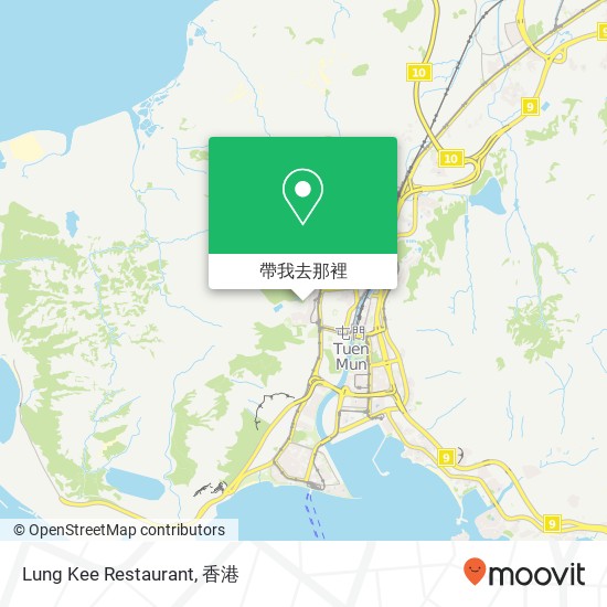 Lung Kee Restaurant, Kin On St 6地圖