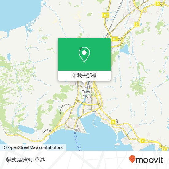 榮式燒雞扒, Tun Long Jie 2地圖