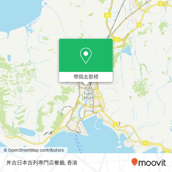 丼吉日本吉列專門店餐廳, Tun Long Jie 3地圖