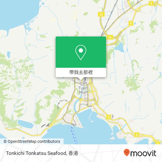 Tonkichi Tonkatsu Seafood, Tuen Lung St 3地圖