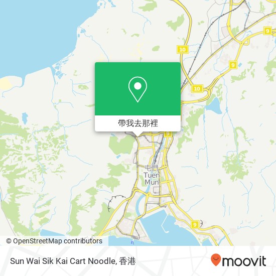 Sun Wai Sik Kai Cart Noodle, Shek Pai Tau Rd地圖