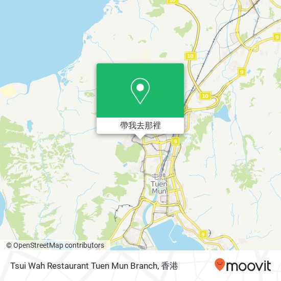 Tsui Wah Restaurant Tuen Mun Branch, Tai Fong St地圖