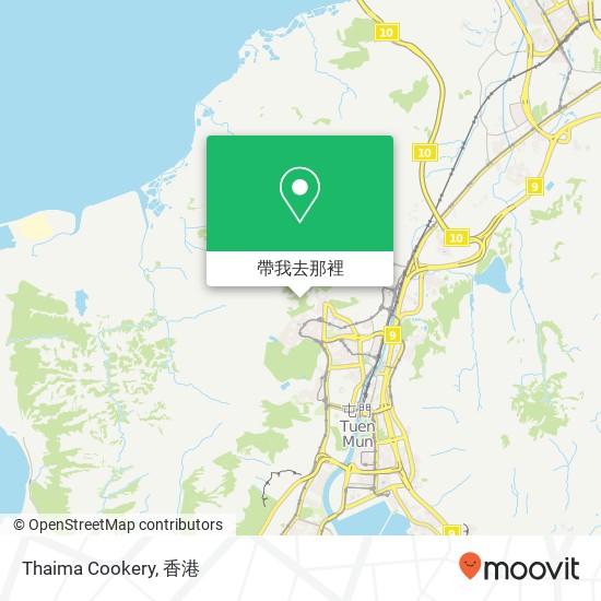 Thaima Cookery, Leung Tak St 9地圖