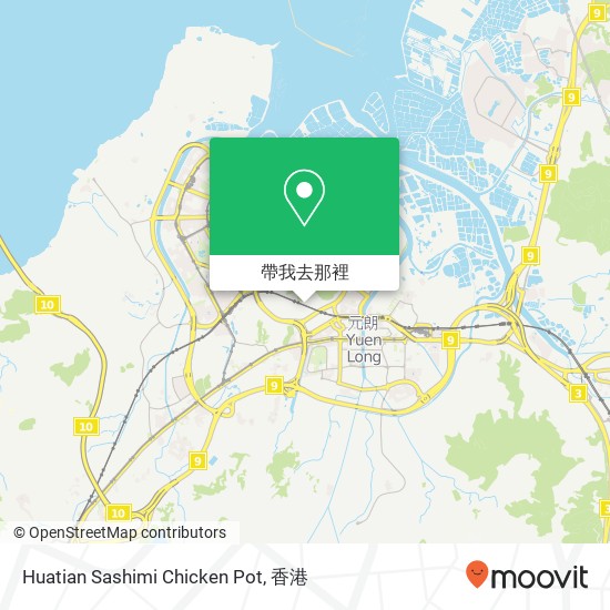 Huatian Sashimi Chicken Pot, Fu Tian Jing地圖