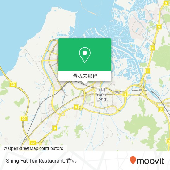 Shing Fat Tea Restaurant, Fuk Tin Path地圖