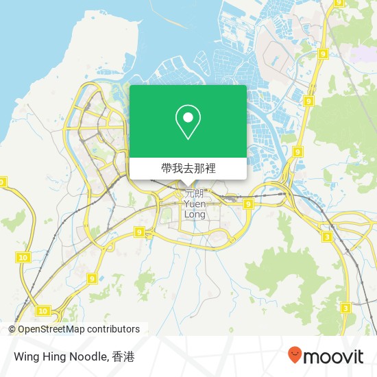 Wing Hing Noodle, Pau Cheung Sq地圖