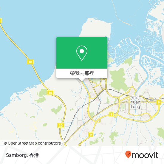 Samborg, Tin Wu Rd地圖