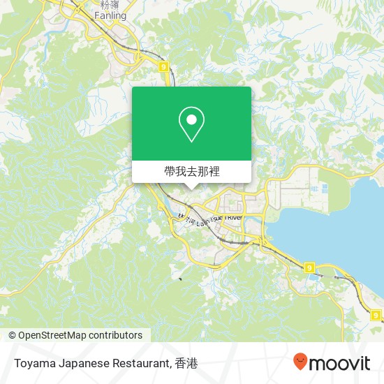 Toyama Japanese Restaurant, Mei Sun Ln地圖
