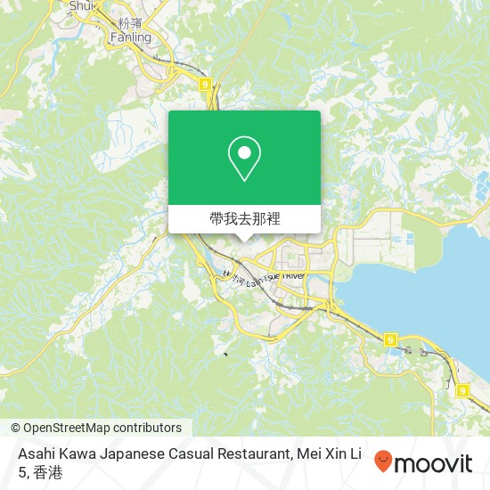 Asahi Kawa Japanese Casual Restaurant, Mei Xin Li 5地圖
