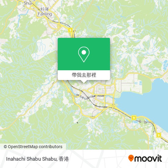Inahachi Shabu Shabu地圖