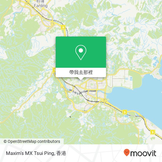 Maxim's MX Tsui Ping, On Chee Rd地圖