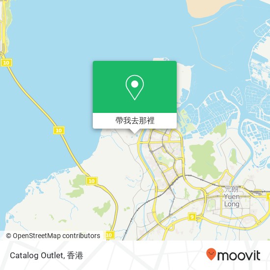 Catalog Outlet, Tin Shui Rd地圖