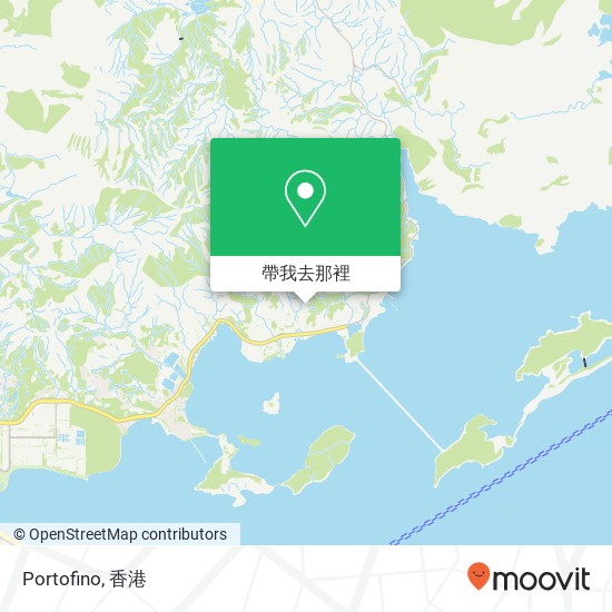 Portofino, 香港特别行政区地圖