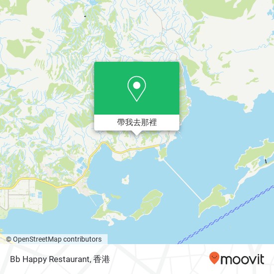 Bb Happy Restaurant, 香港特别行政区地圖