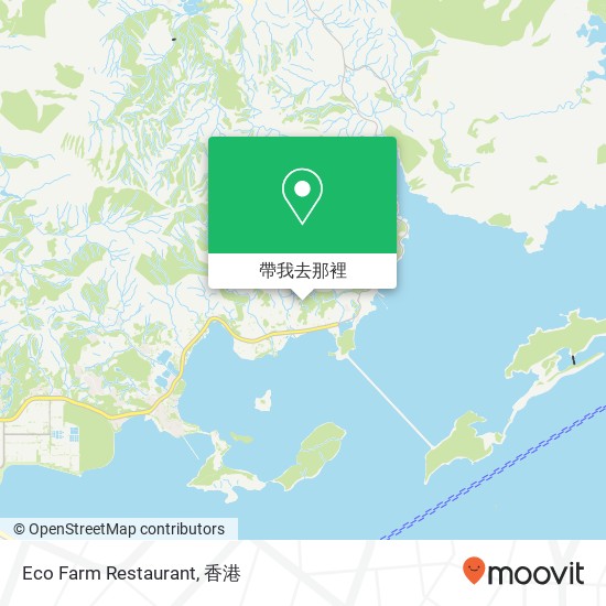 Eco Farm Restaurant, 香港特别行政区地圖