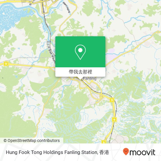 Hung Fook Tong Holdings Fanling Station, Fanling Station Rd 18地圖