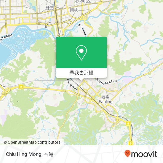 Chiu Hing Mong, Jockey Club Rd 180地圖