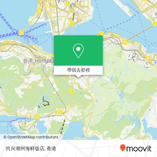 尚兴潮州海鲜饭店地圖