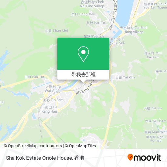 Sha Kok Estate Oriole House地圖