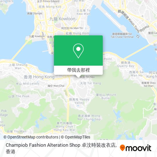 Champiob Fashion Alteration Shop 卓汶時裝改衣店地圖