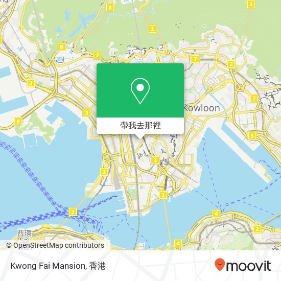 Kwong Fai Mansion地圖