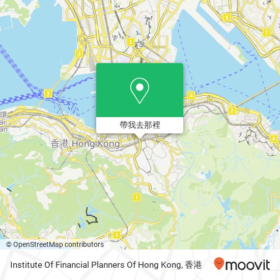 Institute Of Financial Planners Of Hong Kong地圖