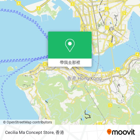 Cecilia Ma Concept Store地圖