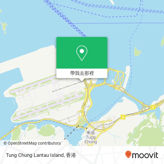 Tung Chung Lantau Island地圖