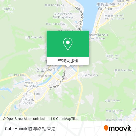 Cafe Hansik 咖啡韓食地圖