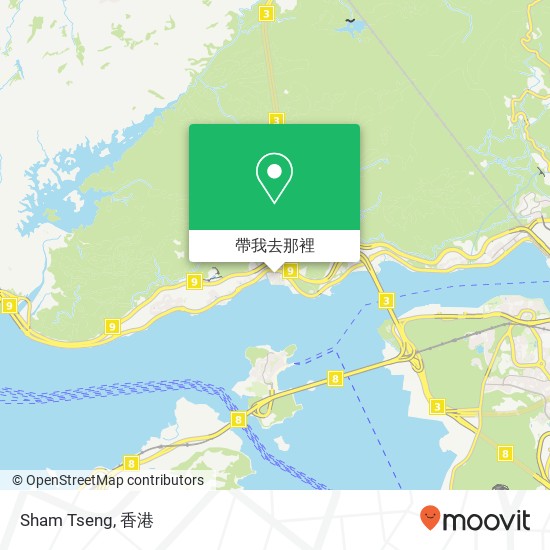 Sham Tseng地圖