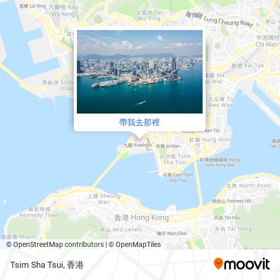 Tsim Sha Tsui地圖