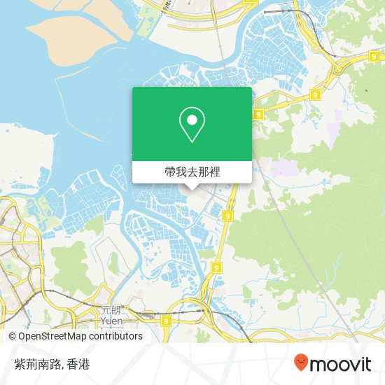 紫荊南路地圖