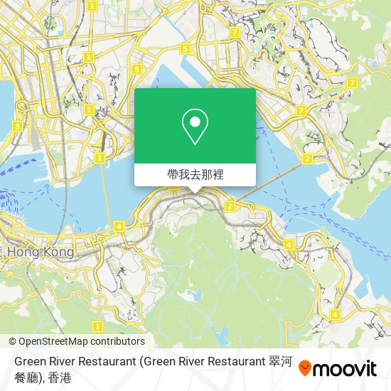 Green River Restaurant地圖