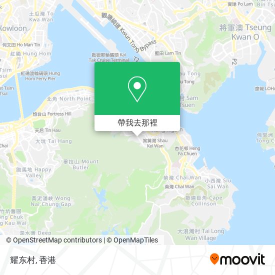 耀东村地圖
