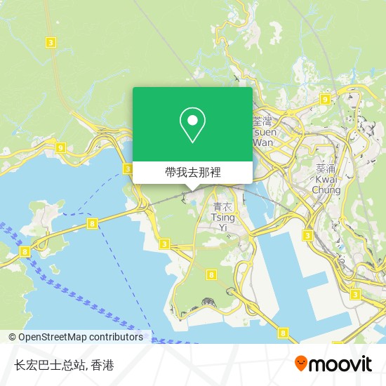 长宏巴士总站地圖