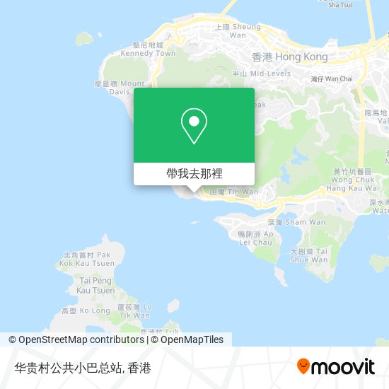 华贵村公共小巴总站地圖
