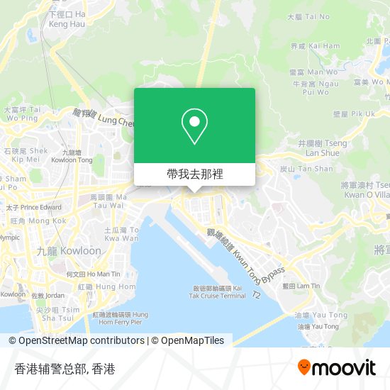 香港辅警总部地圖