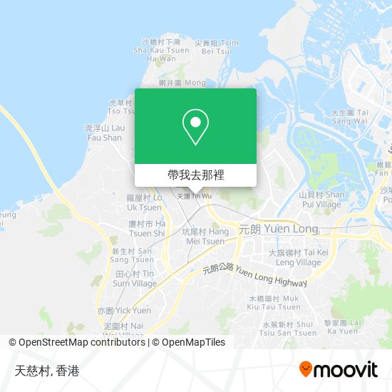 天慈村地圖