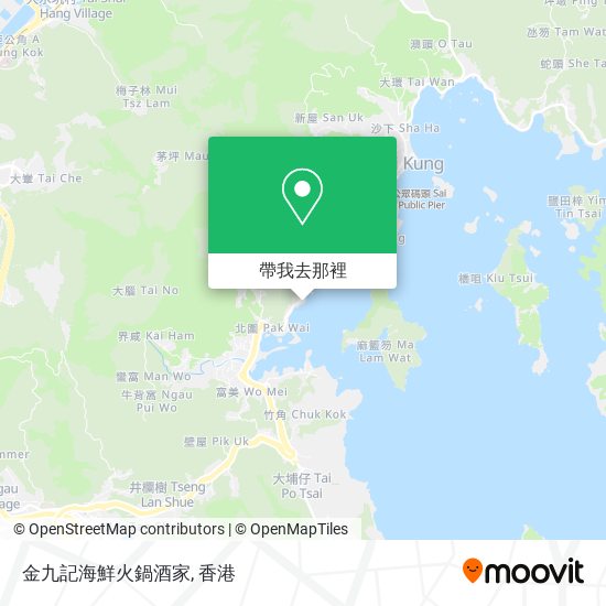 金九記海鮮火鍋酒家地圖
