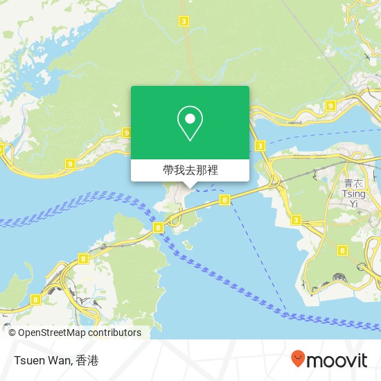 Tsuen Wan地圖