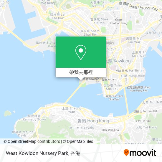 West Kowloon Nursery Park地圖