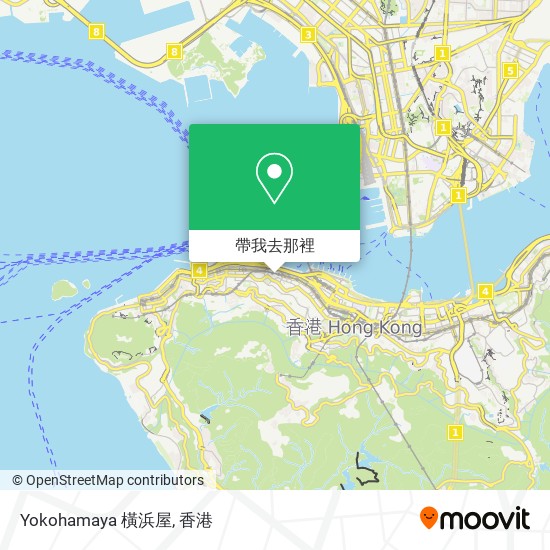 Yokohamaya 橫浜屋地圖