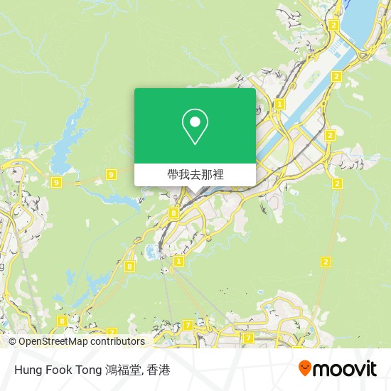 Hung Fook Tong 鴻福堂地圖